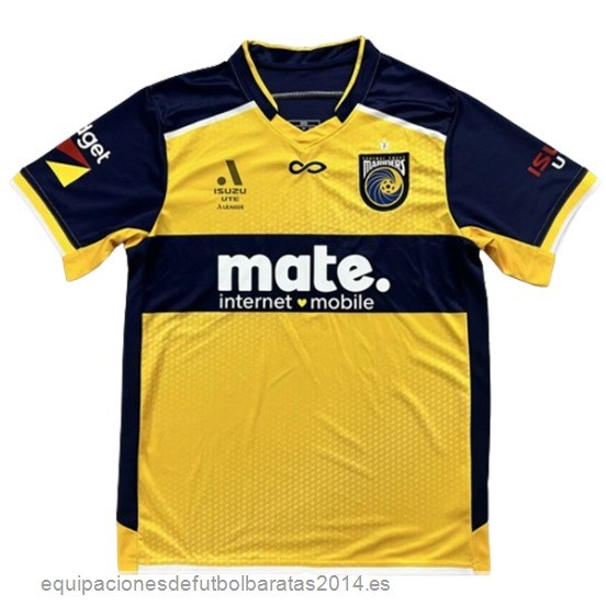 Nuevo Tailandia 1ª Camiseta Central Coast Mariners 23/24 Amarillo Baratas